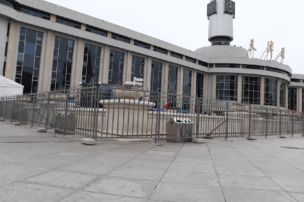 祖國70周年大慶系列活動現場（天津火車站）